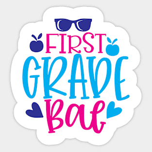 First grade bal Sticker